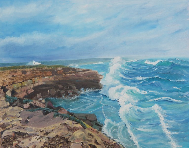 Wilde Atlantikküste in Marokko