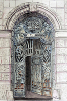 Jugendstil Tor